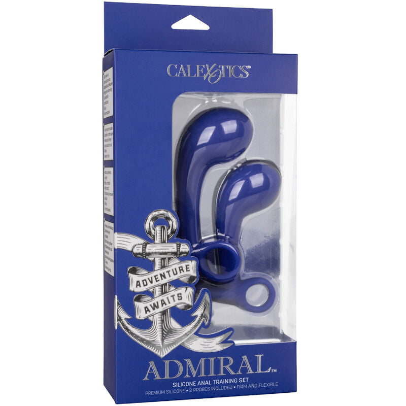 CALEXOTICS - ADMIRAL SET 2 PLUG ANALE BLU