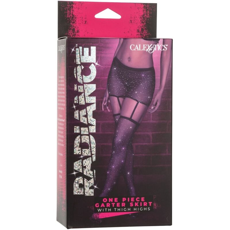 CALEXOTICS - FALDA CON LIGUERO RADIANCE MEDIAS AL MUSLO
