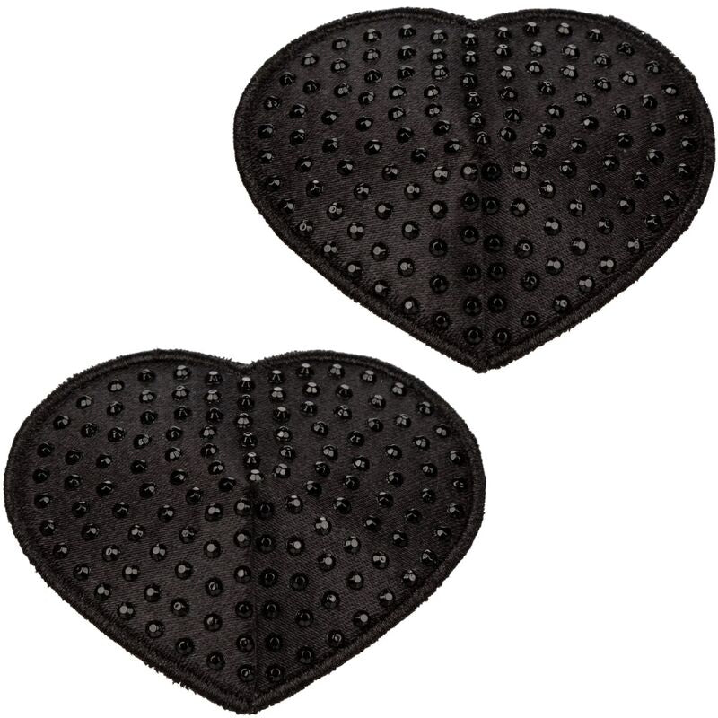 CALEXOTICS - PROTECTORES DE PEZONES CON JOYA EN FORMA DE CORAZÓN RADIANCE
