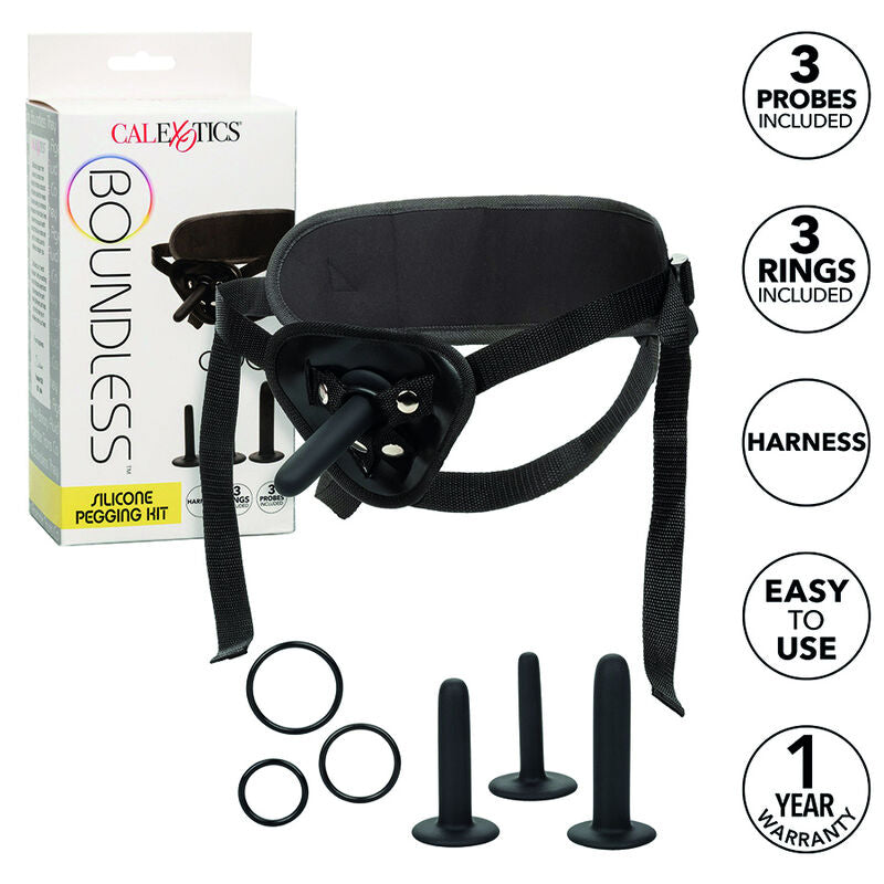 CALEXOTICS - KIT DE PEGGING DE SILICONA SIN LÍMITES