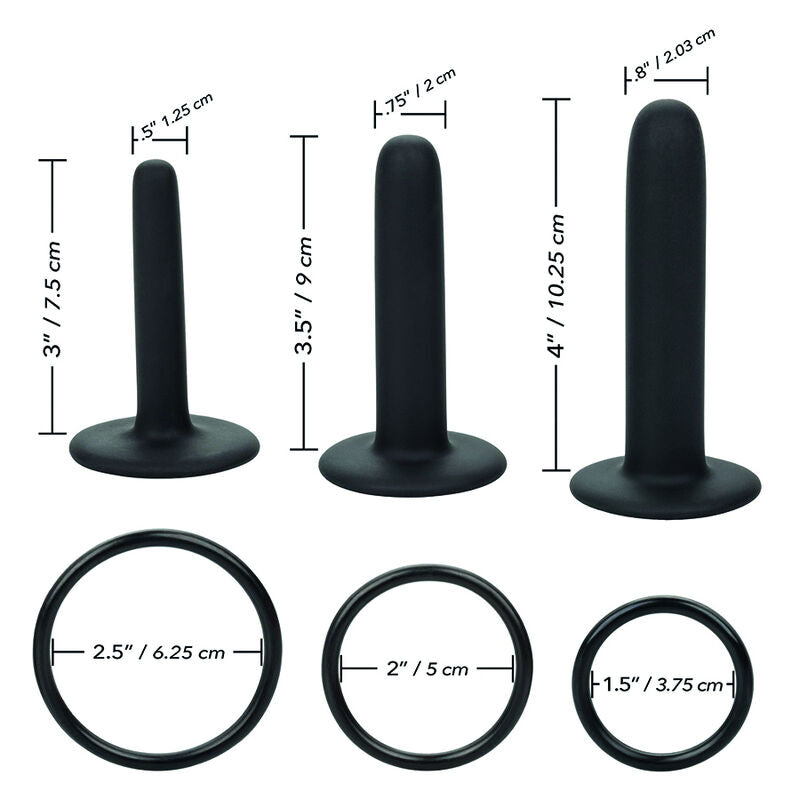 CALEXOTICS - KIT DE PEGGING DE SILICONA SIN LÍMITES
