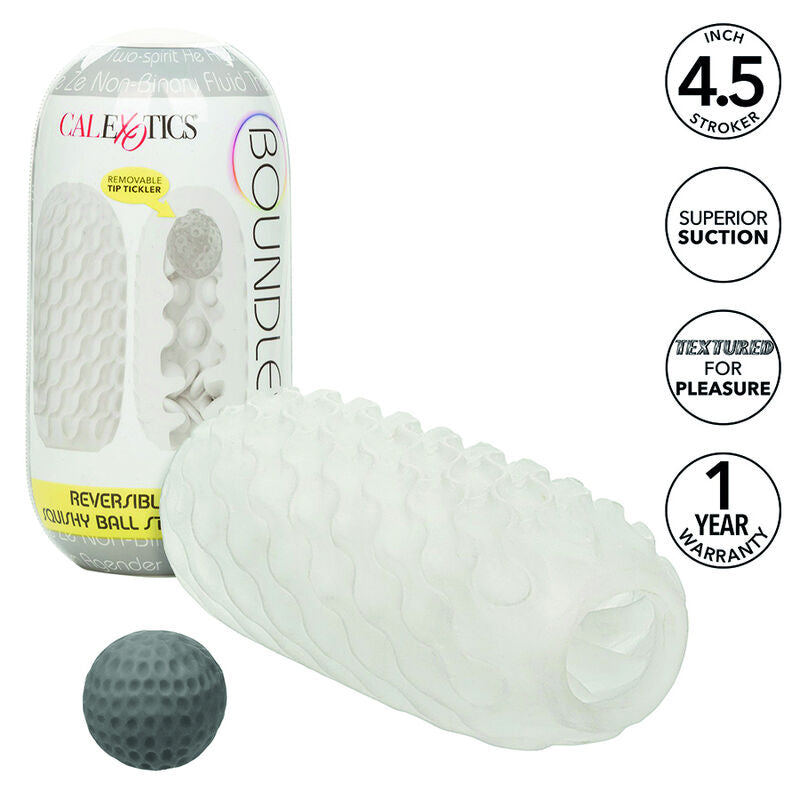 CALEXOTICS - BOUNDLESS PELOTA BLANDA REVERSIBLE AMARILLA