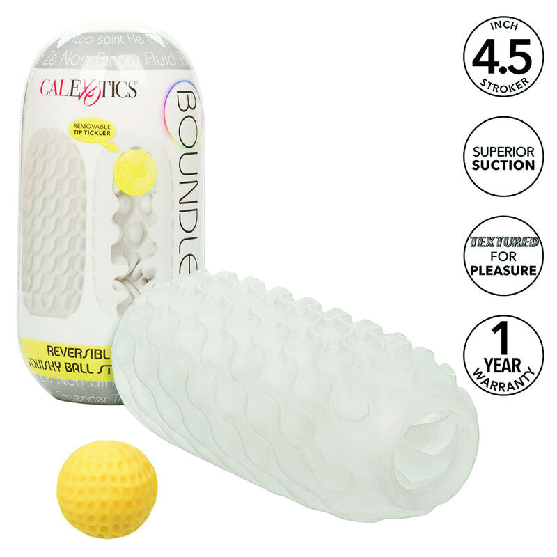 CALEXOTICS - PELOTA BLANDA REVERSIBLE SIN LÍMITES GRIS
