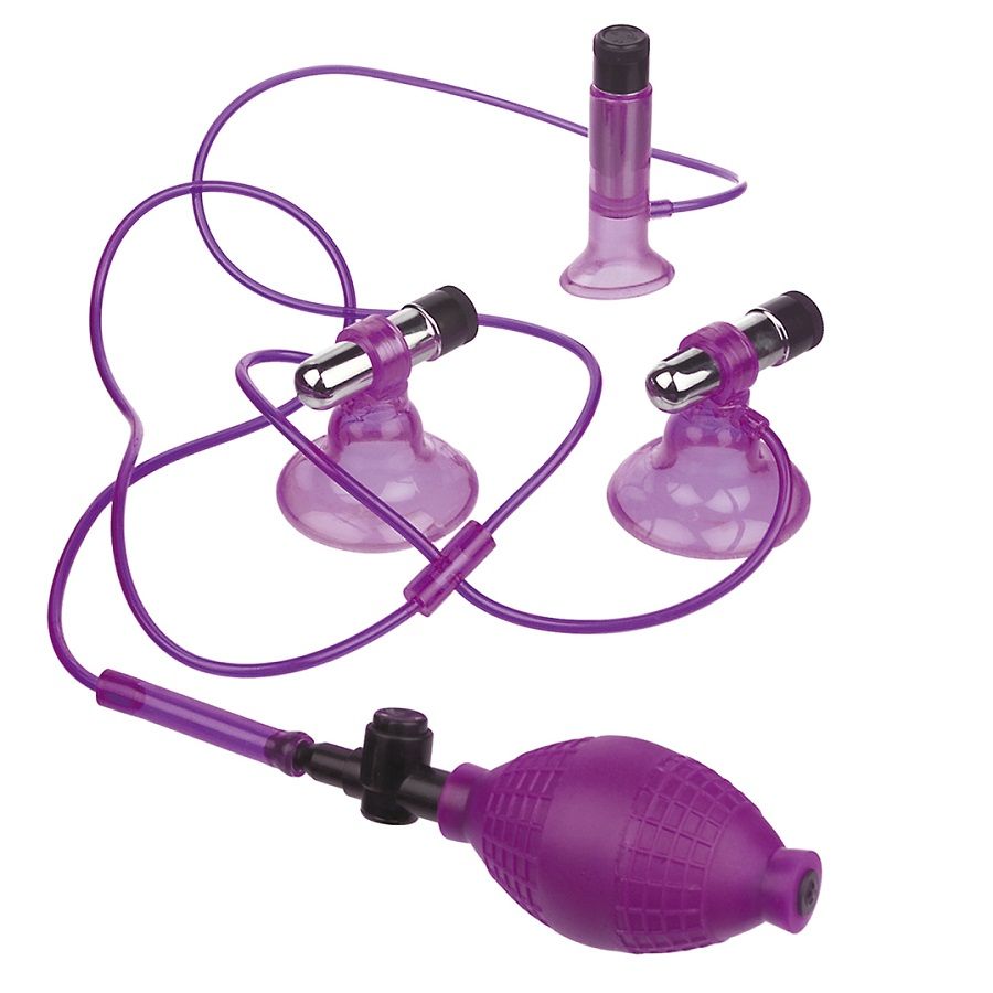 SERIE FETISH FANTASY - VIBRADOR DE ONDAS TRIPLEMENTE ESTIMULANTES
