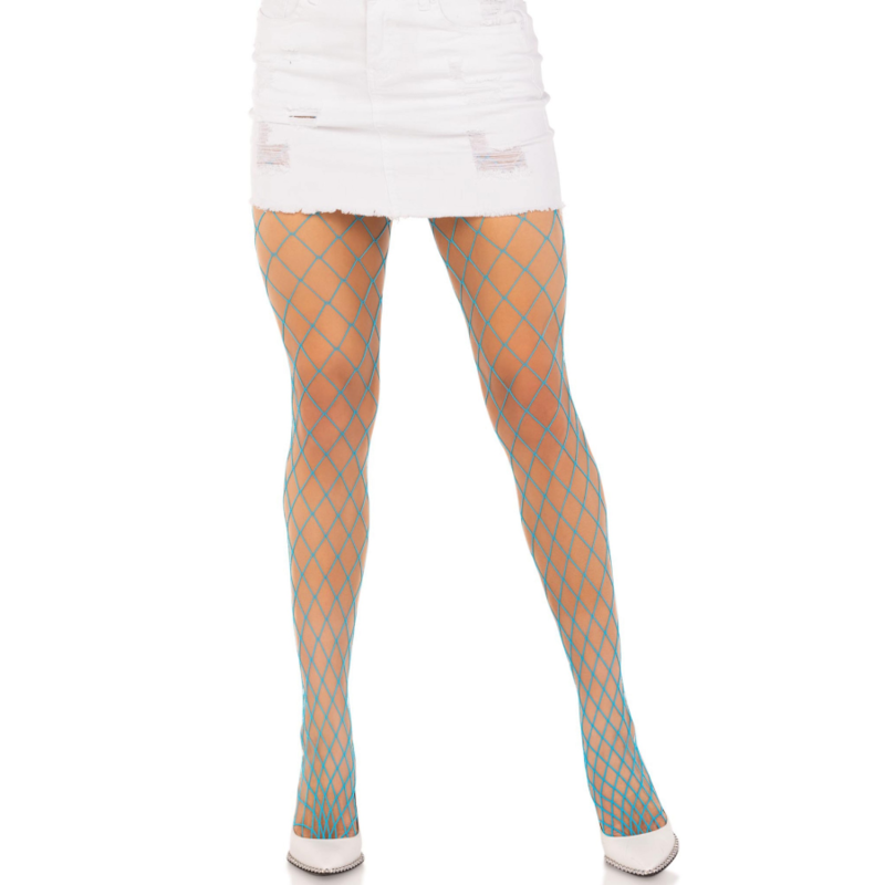 LEG AVENUE - COLLANT A RETE DIAMANTE ROSA