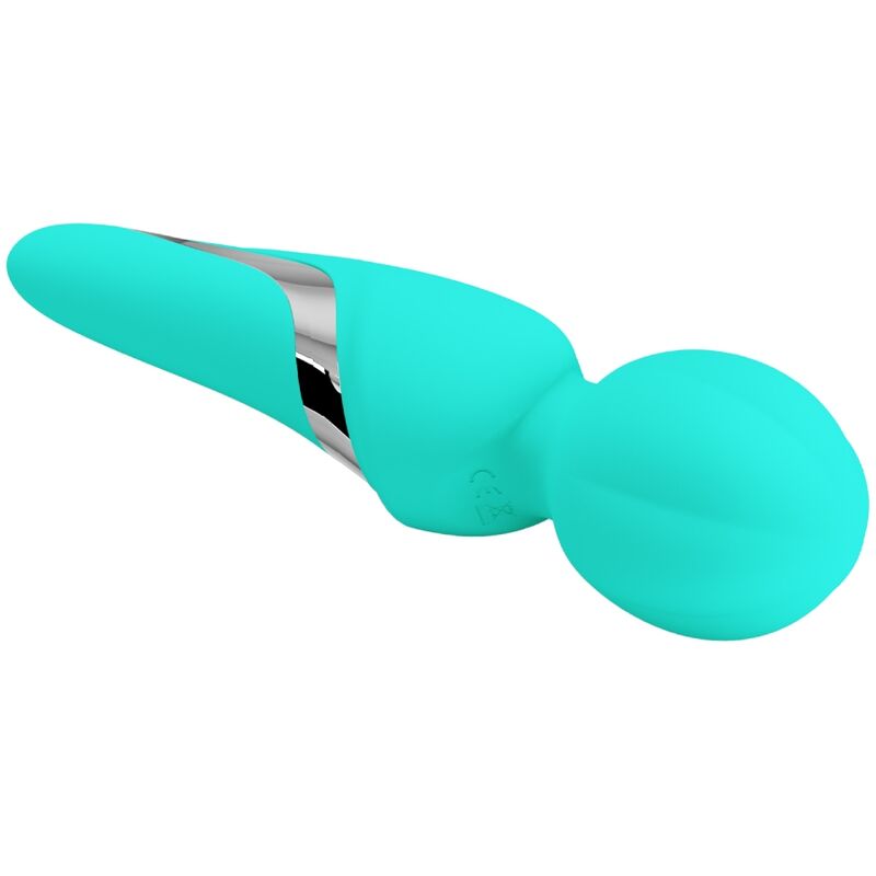 PRETTY LOVE - WALTER VIBRATORE A BACCHETTA VERDE ACQUA