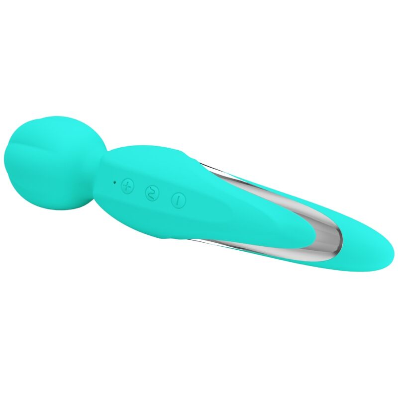 PRETTY LOVE - WALTER VIBRATORE A BACCHETTA VERDE ACQUA