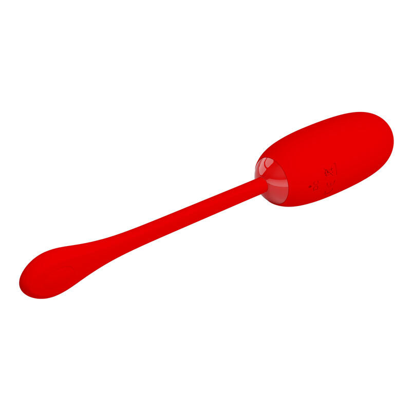 PRETTY LOVE - JULIUS UOVO VIBRANTE RICARICABILE IMPERMEABILE ROSSO