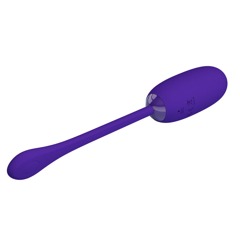 PRETTY LOVE - JULIUS UOVO VIBRANTE RICARICABILE IMPERMEABILE VIOLA