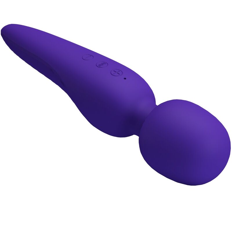 PRETTY LOVE - MASSAGGIATORE MEREDITH 12 MODALITÀ DI VIBRAZIONE VIOLA