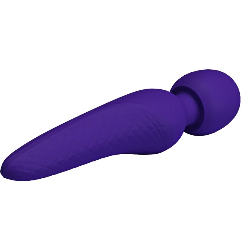 PRETTY LOVE - MASSAGGIATORE MEREDITH 12 MODALITÀ DI VIBRAZIONE VIOLA