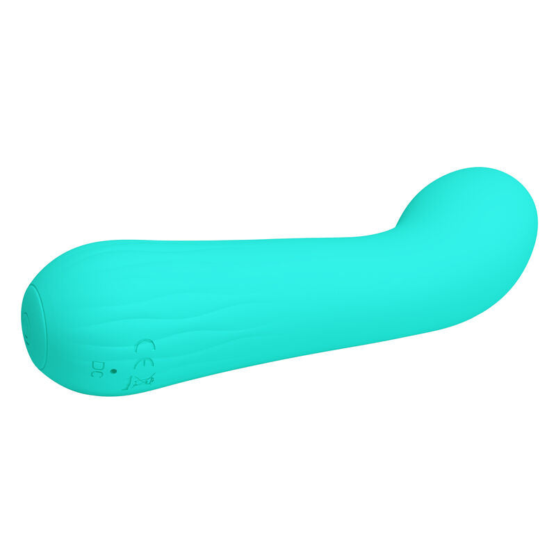 PRETTY LOVE - VIBRADOR RECARGABLE FAUN VERDE AGUA