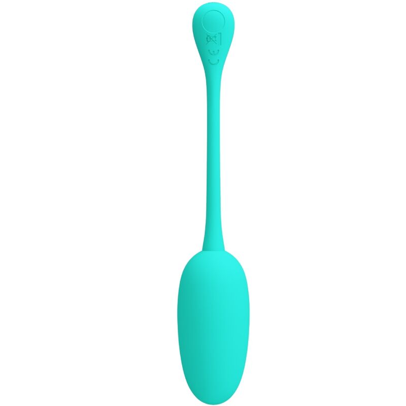 PRETTY LOVE - HUEVO VIBRADOR RECARGABLE KNUCKER WATER GREEN