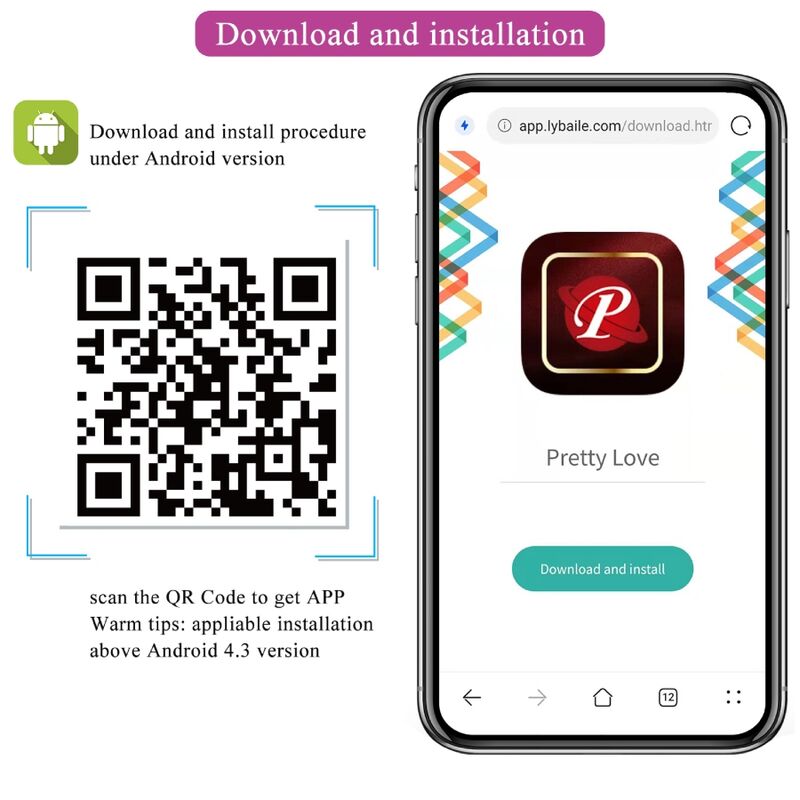 PRETTY LOVE - VIBRATORE JAYLEEN CON APP E TELECOMANDO VIOLA