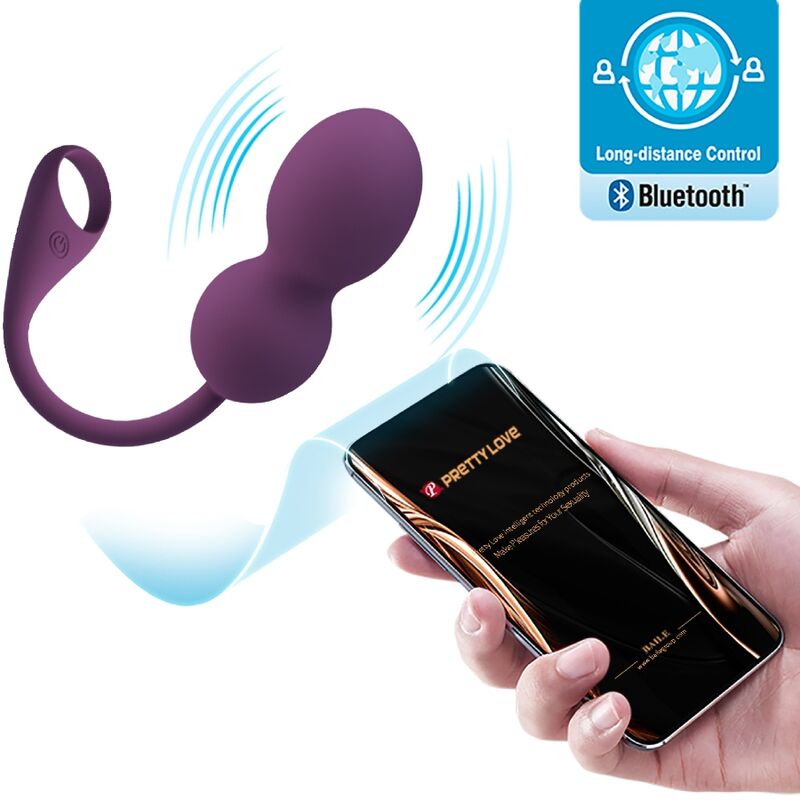 PRETTY LOVE - ELVIRA KEGEL BALLS APP TELECOMANDO VIOLA