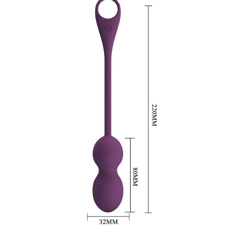 PRETTY LOVE - ELVIRA KEGEL BALLS APP TELECOMANDO VIOLA