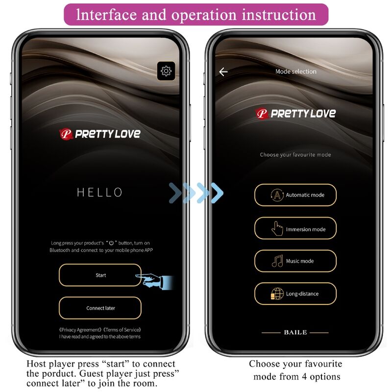 PRETTY LOVE - ELVIRA KEGEL BALLS APP TELECOMANDO VIOLA
