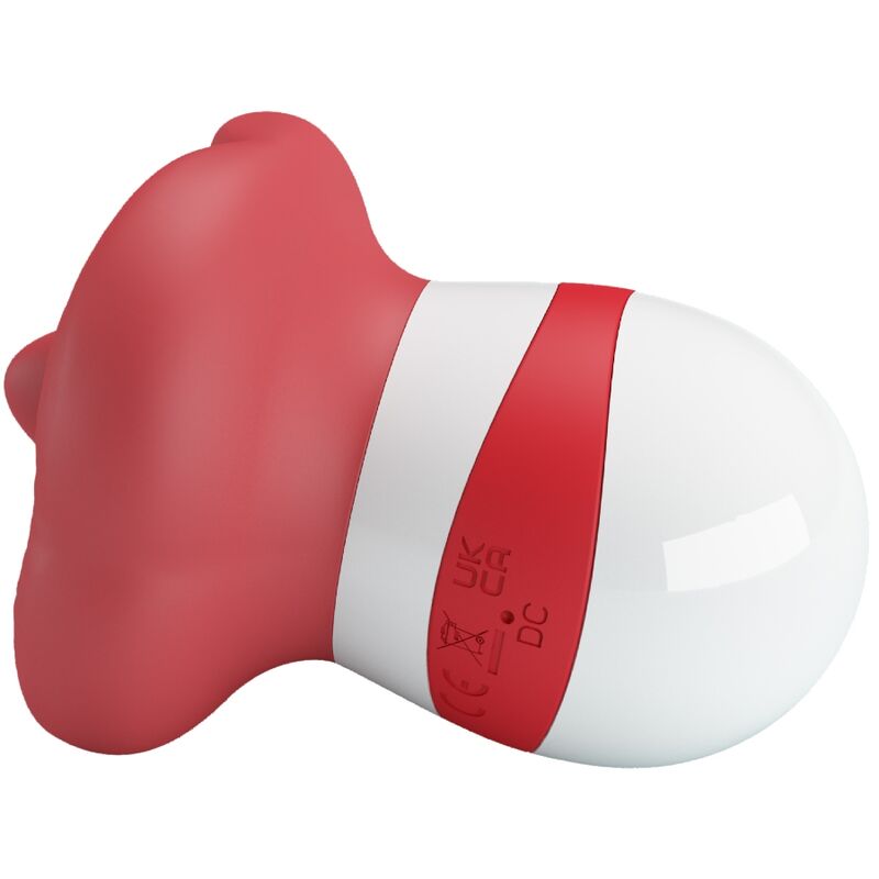 PRETTY LOVE - STIMOLATORE PER LA LINGUA MINA ROSSO CHIARO