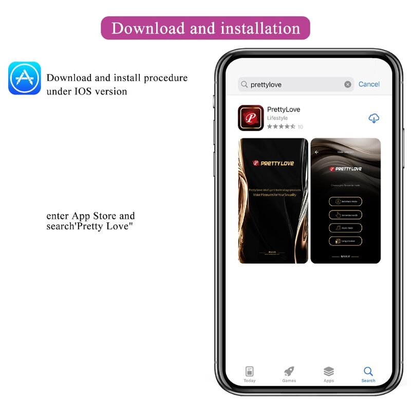 PRETTY LOVE - BILLY VIBRATION TELECOMANDO VIOLA APP GRATUITA