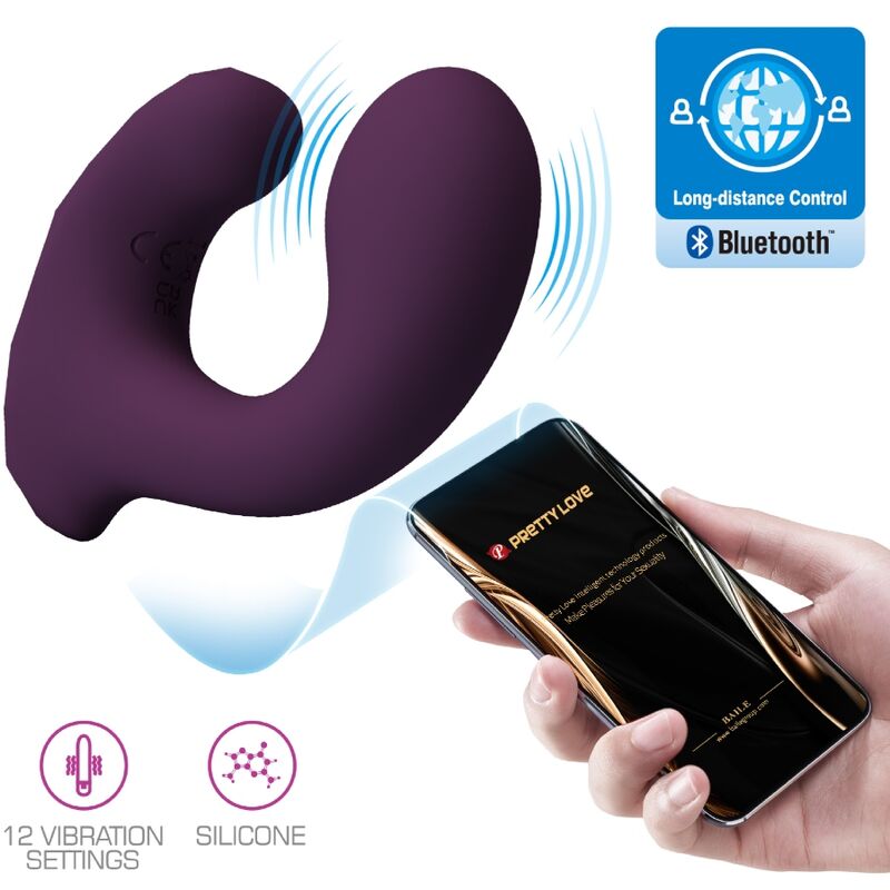 PRETTY LOVE - BILLY VIBRATION TELECOMANDO VIOLA APP GRATUITA