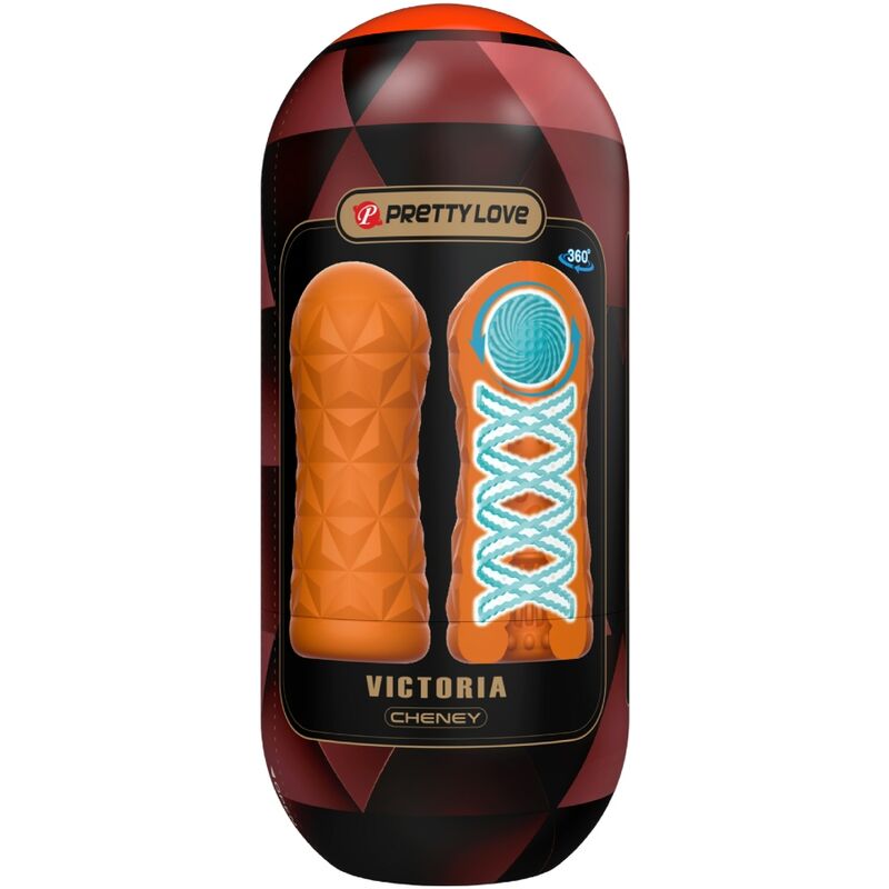 PRETTY LOVE - VICTORIA CHENEY MASTURBATORE ARANCIONE