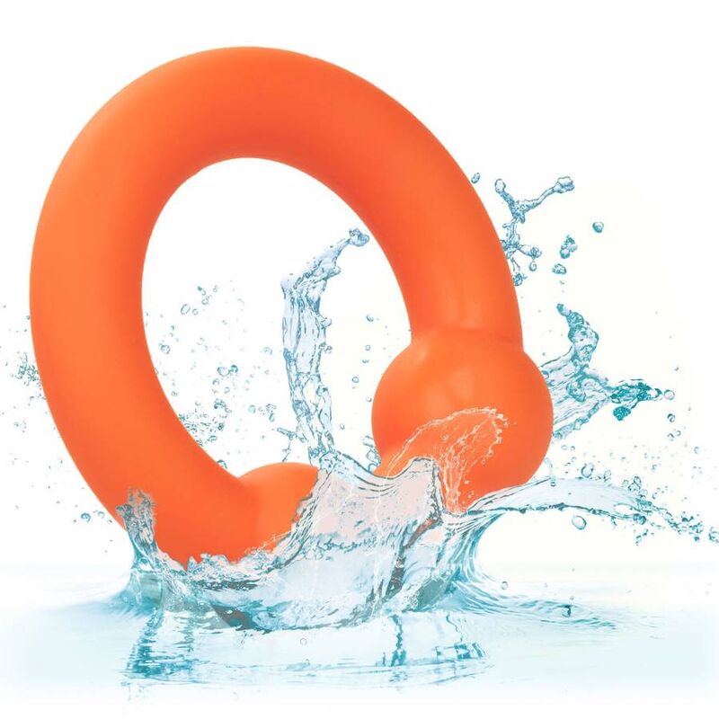 CALEXOTICS - ALPHA DUAL BALL RING ARANCIONE