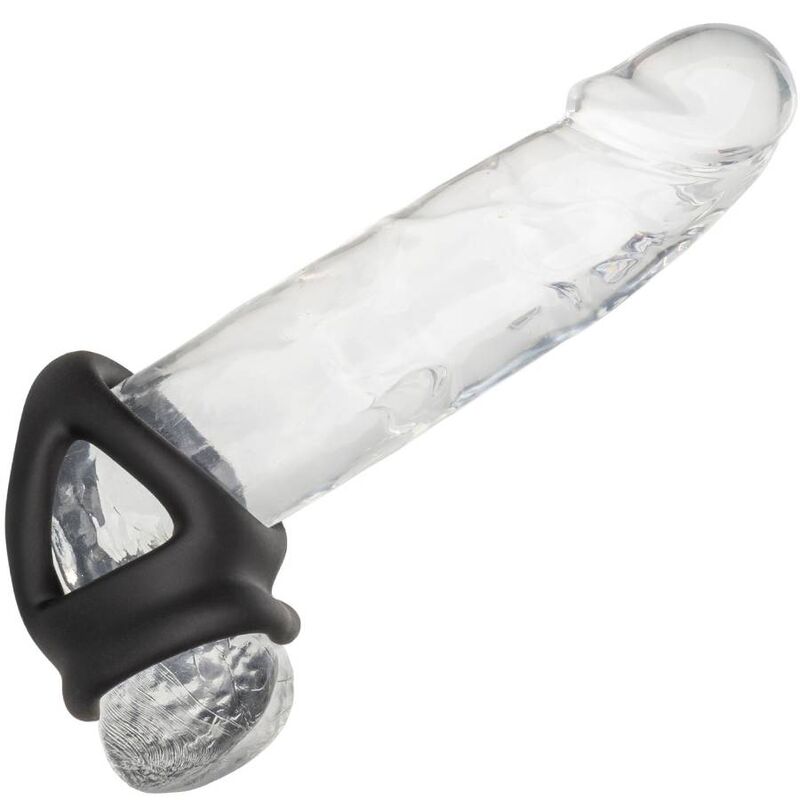 CALEXOTICS - ANELLO ALPHA DUAL CAGE NERO