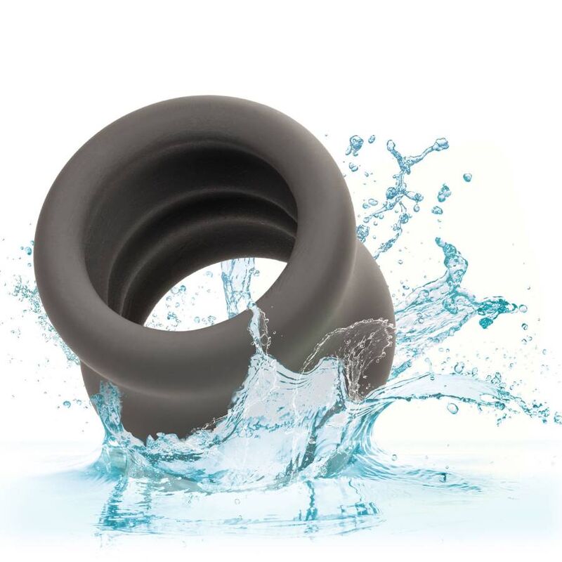 CALEXOTICS - ANELLO PER ALLUNGAMENTO SCROTUM ALPHA NERO