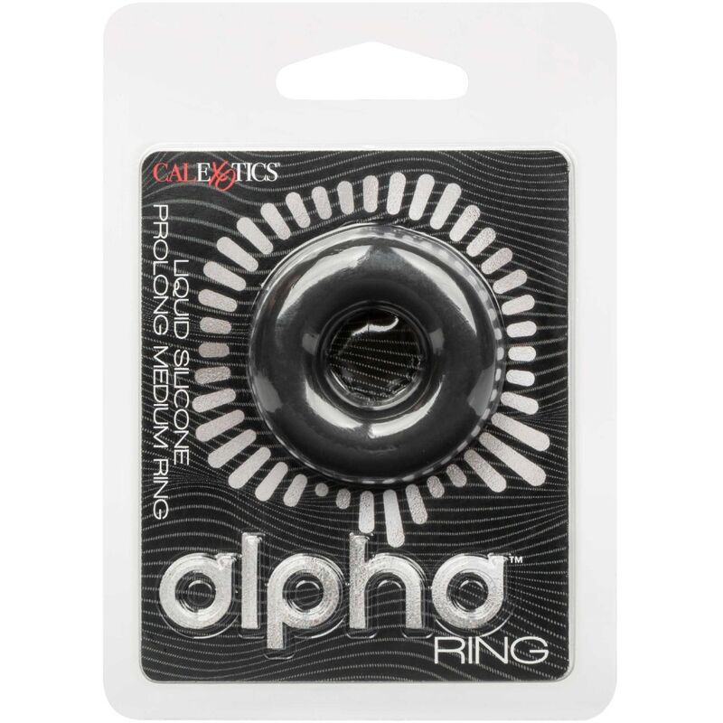 CALEXOTICS - ALPHA PROLONG MEDIUM RING NERO