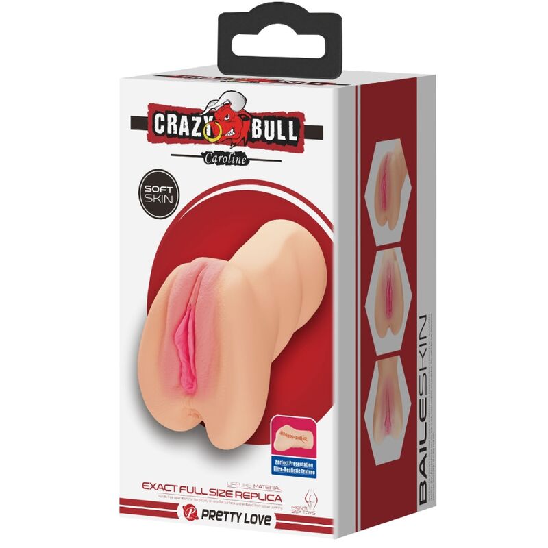 CRAZY BULL - CAROLINE MASTURBADOR A FORMA DI VAGINA