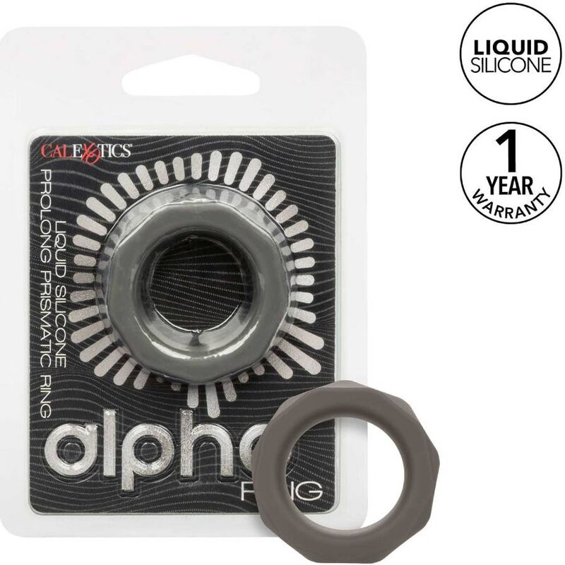 CALEXOTICS - ANELLO PRISMATICO ALPHA PROLONG GRIGIO