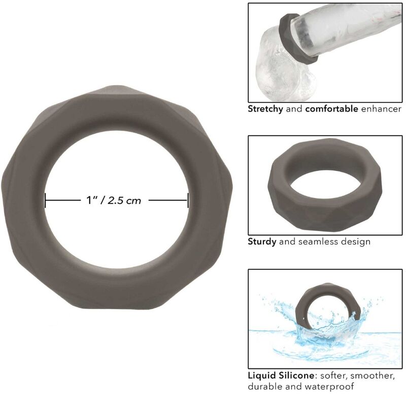 CALEXOTICS - ANELLO PRISMATICO ALPHA PROLONG GRIGIO