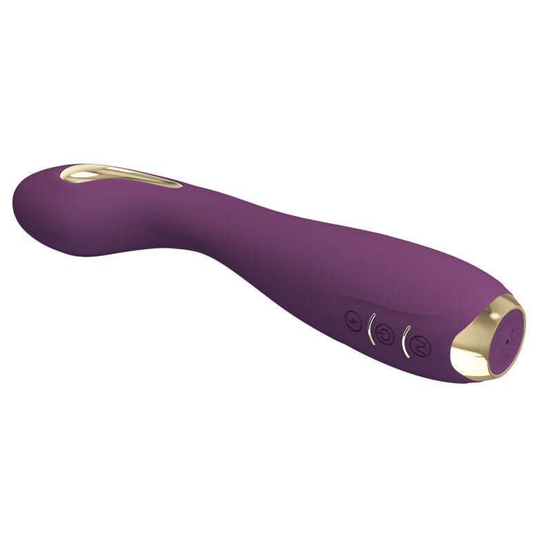 PRETTY LOVE - VIBRATORE ELETTROSHOCK HECTOR CON CONTROLLO APP VIOLA