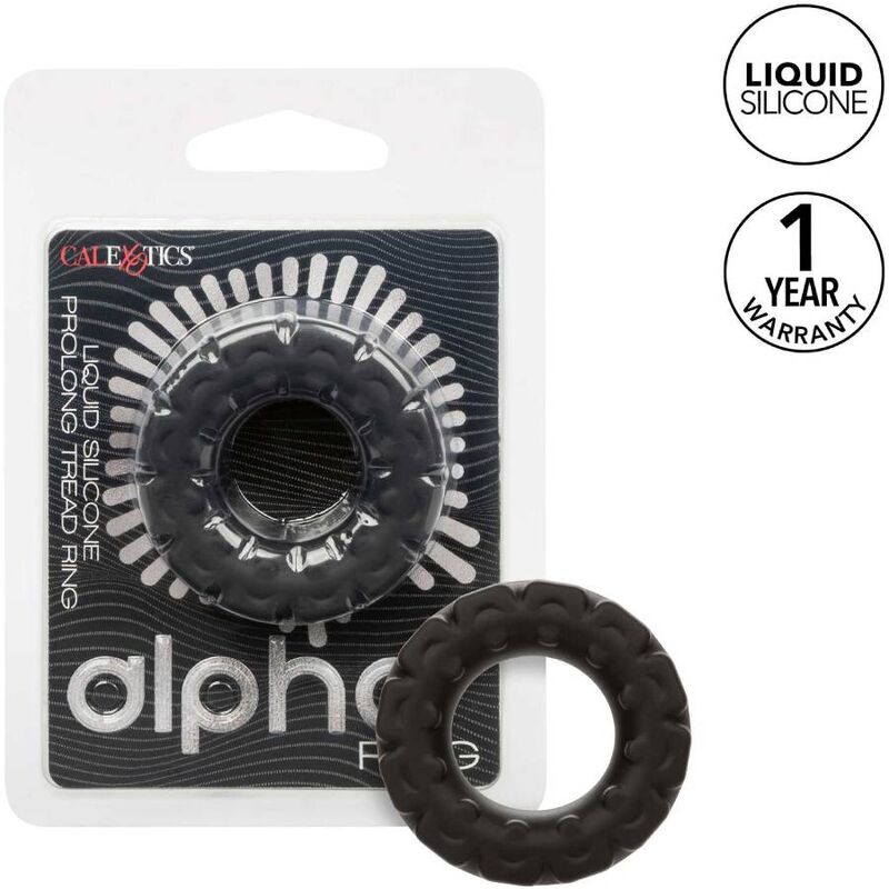 CALEXOTICS - ALPHA PROLONG TREAD RING NERO