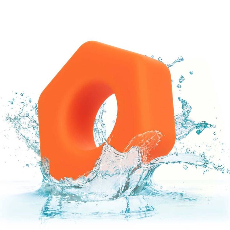 CALEXOTICS - ALPHA PROLONG SEXAGON RING ARANCIONE
