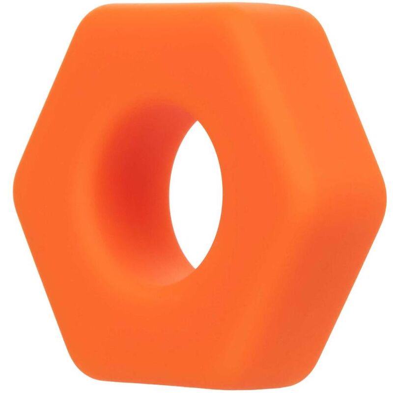 CALEXOTICS - ALPHA PROLONG SEXAGON RING ARANCIONE