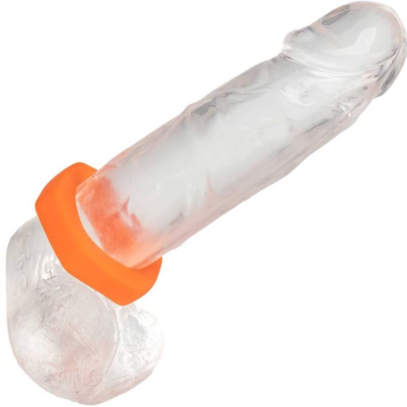 CALEXOTICS - ALPHA PROLONG SEXAGON RING ARANCIONE