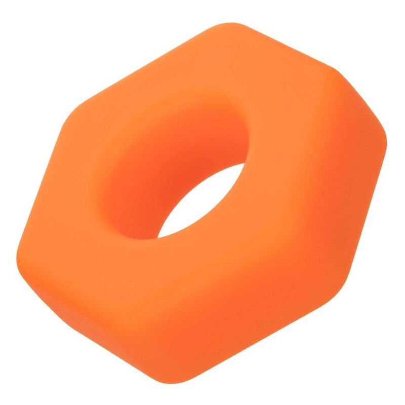 CALEXOTICS - ALPHA PROLONG SEXAGON RING ARANCIONE