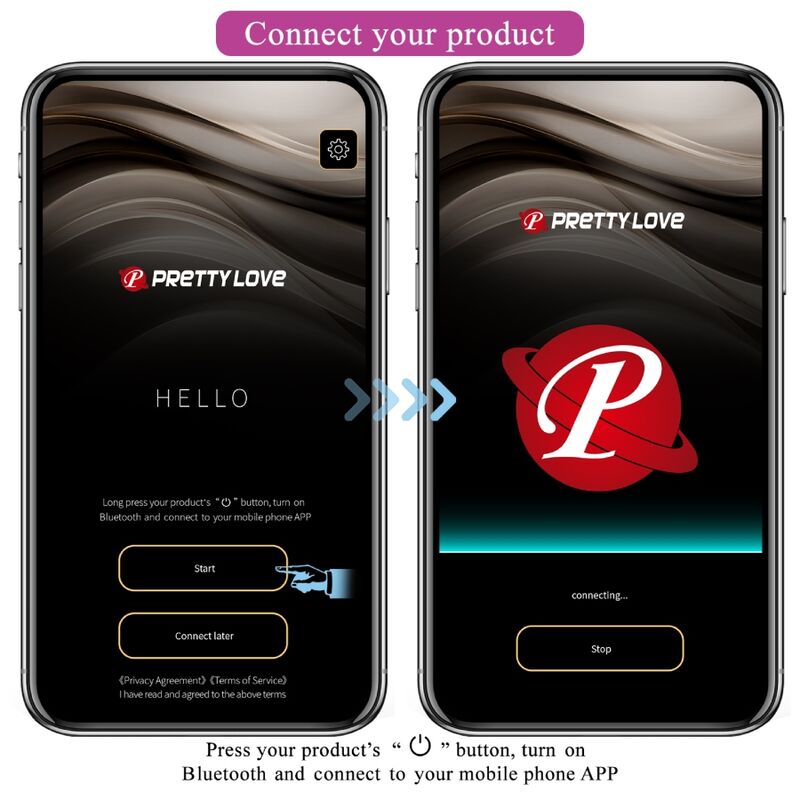 PRETTY LOVE - UOVO VIBRANTE RICARICABILE DOREEN PURPLE