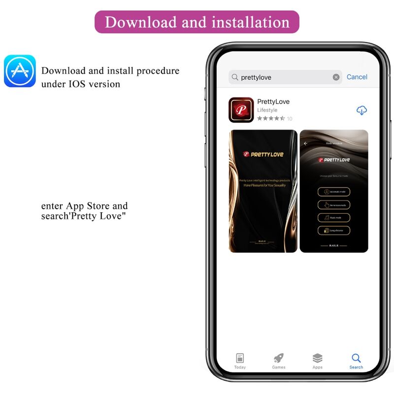 PRETTY LOVE - UOVO VIBRANTE RICARICABILE DOREEN PURPLE