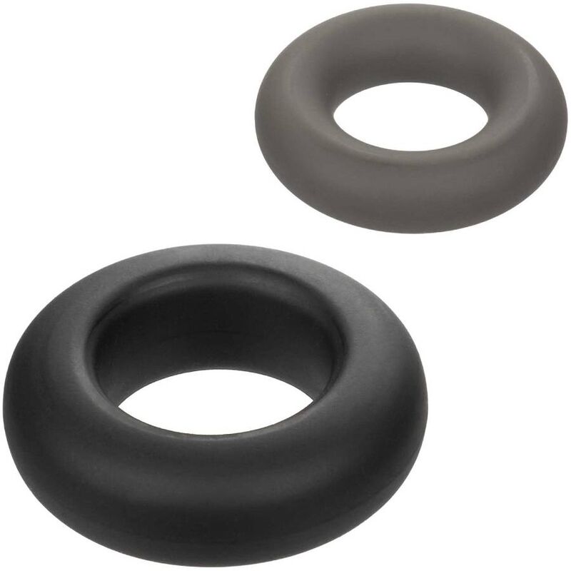 CALEXOTICS - ALPHA PROLONG SET DI 2 ANELLI GRIGIO
