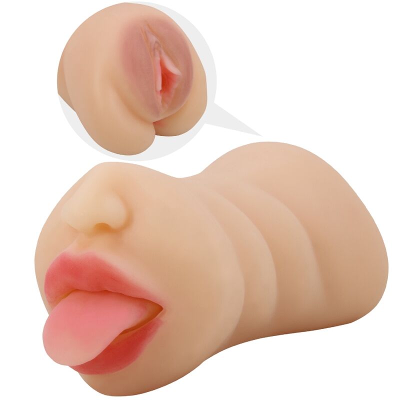 CRAZY BULL - SARAH MASCHIO A FORMA DI VAGINA DOPPIO INGRESSO