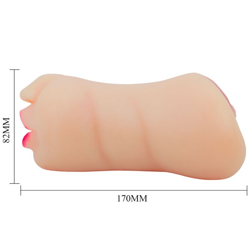 CRAZY BULL - ZOEY MASCHIO A FORMA DI VAGINA DOPPIO INGRESSO