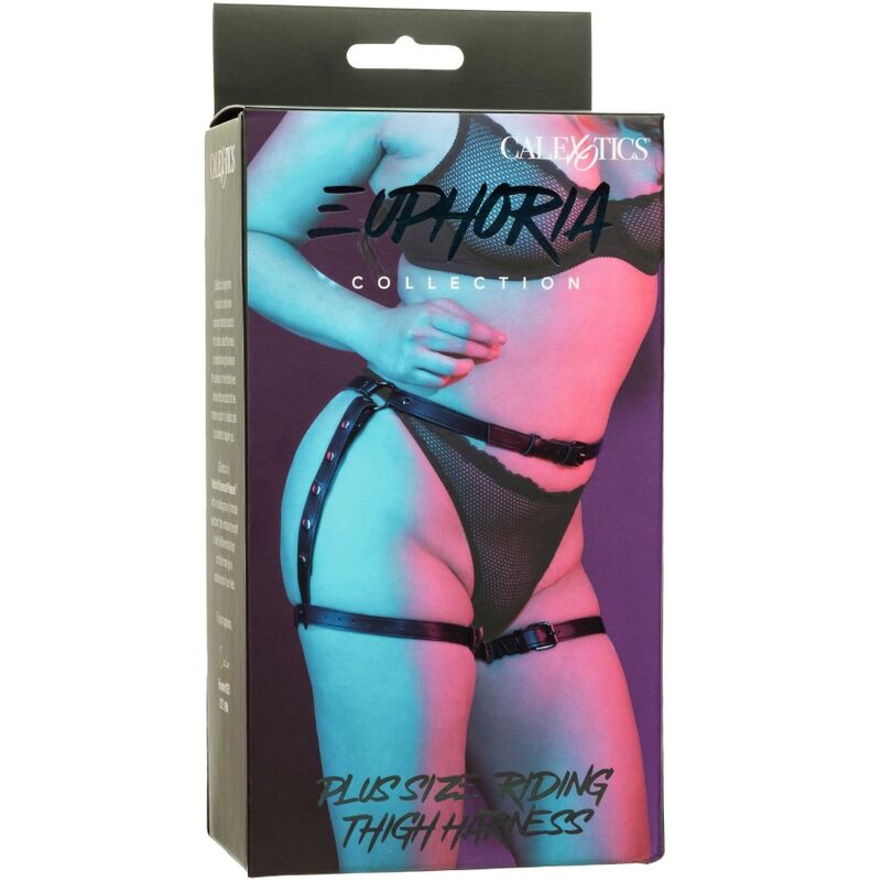 CALEXOTICS - ARNÉS DE MUSLO PARA MONTAR EUPHORIA DE TALLA GRANDE