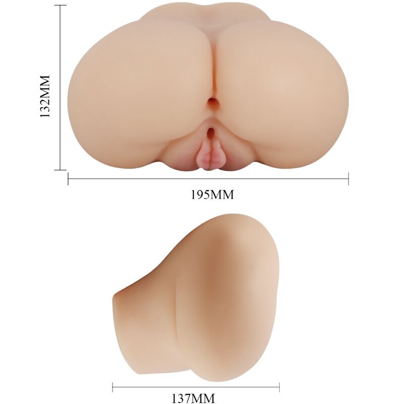 CRAZY BULL - VIBRATORE LUNA REALISTICO PER VAGINA E ANO