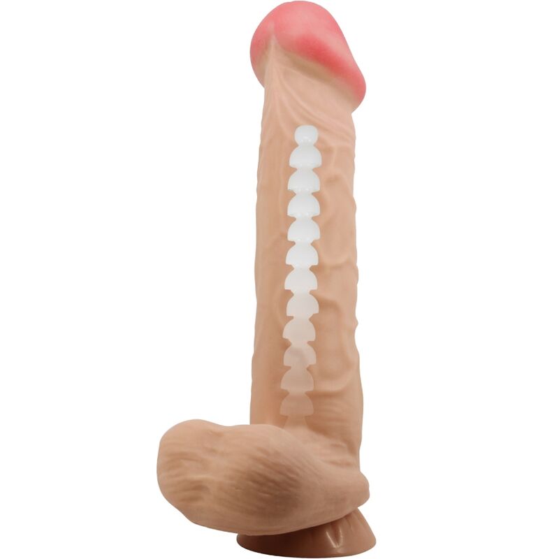 PRETTY LOVE - SERIE SLIDING SKIN DILDO REALISTICO CON VENTOSA SLIDING SKIN FLESH 26 CM
