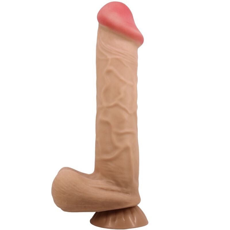 PRETTY LOVE - SERIE SLIDING SKIN DILDO REALISTICO CON VENTOSA SLIDING SKIN FLESH 26 CM