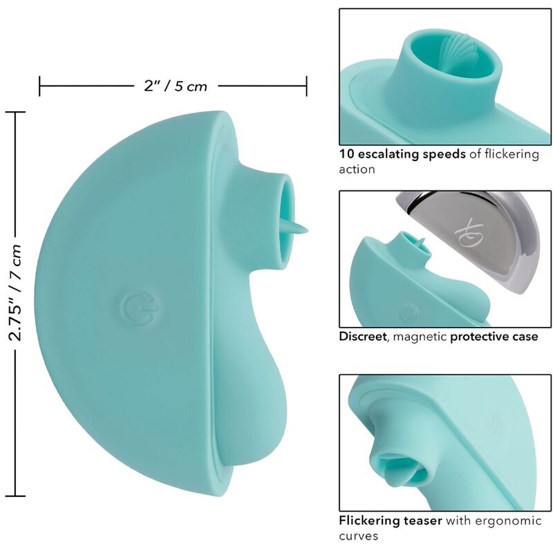 CALEXOTICS - OVATION RAVE STIMULATOR VERDE ACQUA
