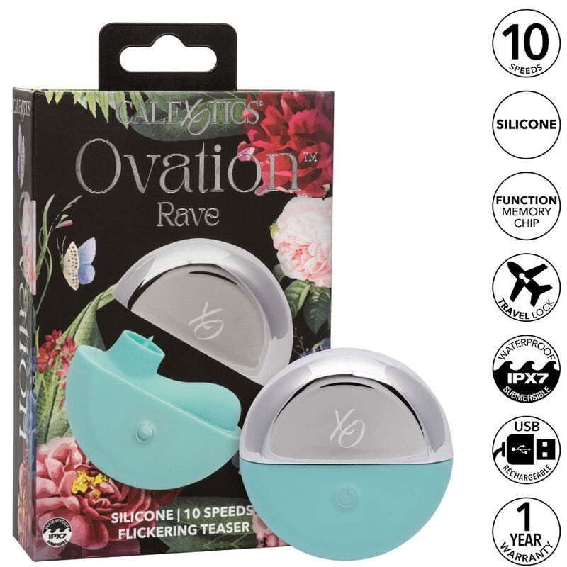 CALEXOTICS - OVATION RAVE STIMULATOR VERDE ACQUA