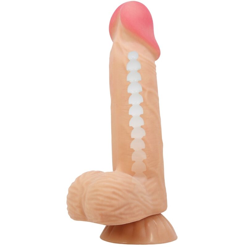 PRETTY LOVE - DILDO REALISTICO SERIE SLIDING SKIN CON VENTOSA SLIDING SKIN 20,6 CM